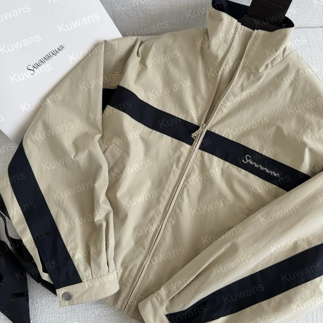 Designer Saint Track Jacket In Cotton Women's Zipper With Letter Embroidered Fall Winter Jackets Stand Collar Coat sweater Yoga Gym Fitness