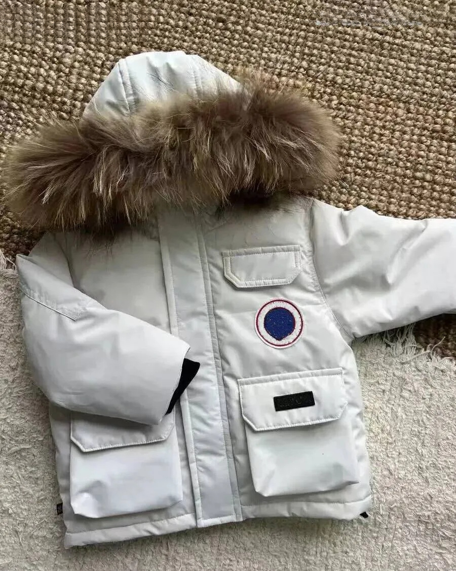 perfume New Kids Children Coat Designer cologne Winter Jacket Boys Girls Outdoor Down Hooded Warm Parka Black Puffer Jackets Letter Print Clothing O