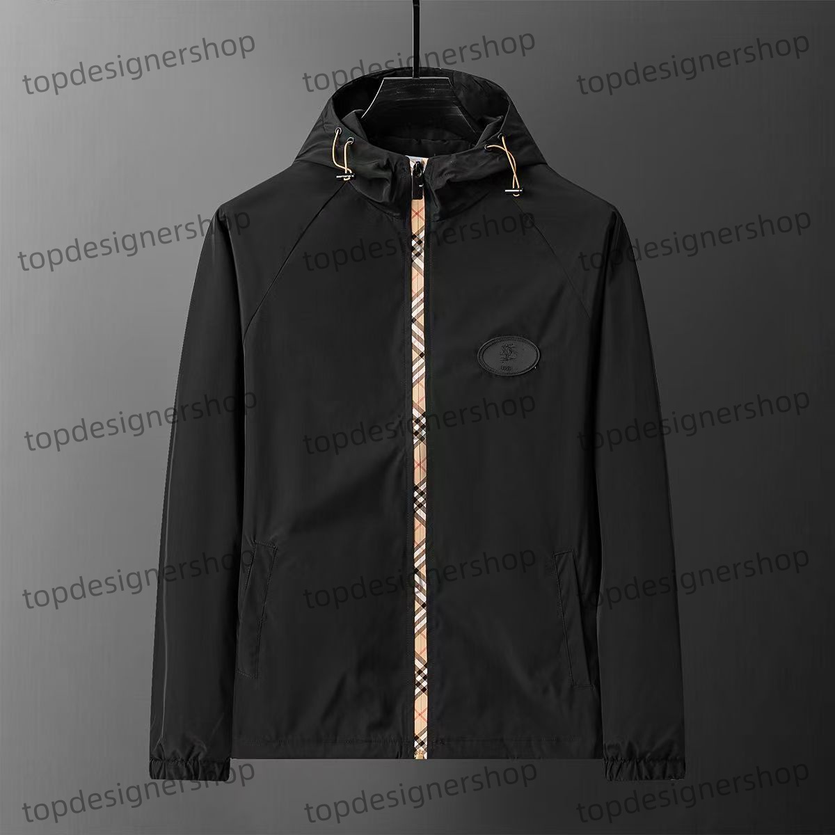 Luxury Designer Mens Turtle Neck Jackets Waterproof Coat Zipper Hoodie Quick Drying Windbreaker Autumn Outerwear Men Hooded Sportswear Zip-Up Sports