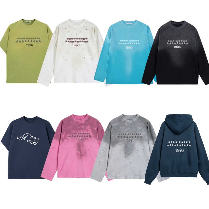 Long Sleeve Designer Shirts Men Jacket Mens Hoodies Women Luxury T Shirt Unisex Causal Pullover Baggy Sweatshirts Dh57