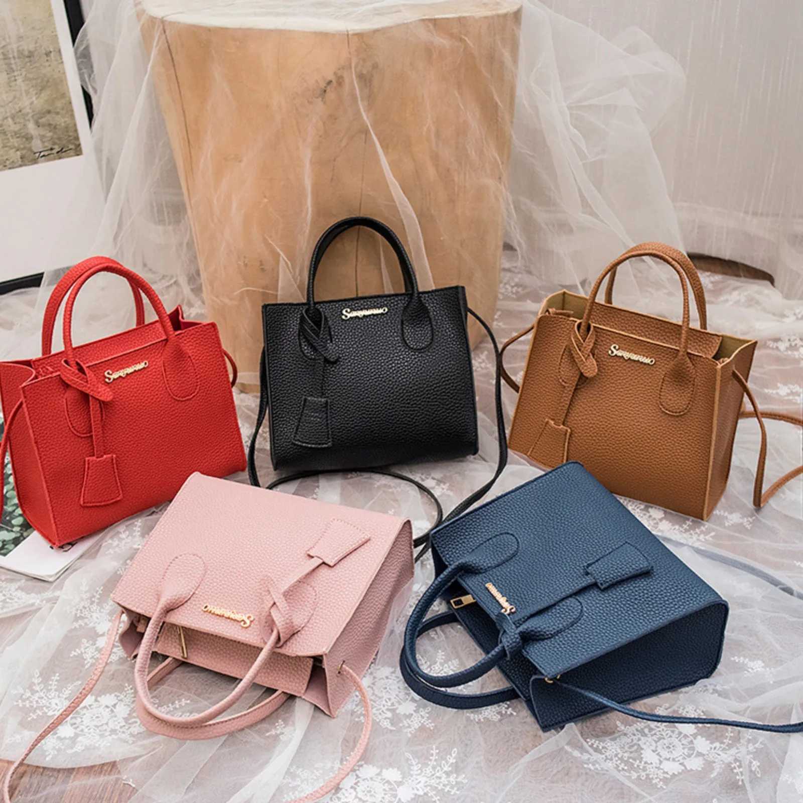Women's Tote Bag Versatile Large Capacity Ladies Shoulder Bag Casual Pu Leather Crossbody Bags Fashion Handbags Q261016
