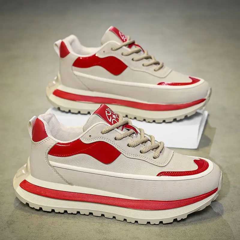 Casual Shoes Free Shipping Men Shoes Casual Sneakers Skateboarding Fashion Leather Outdoor Running Hiking Tennis Platform Comfortable H261016
