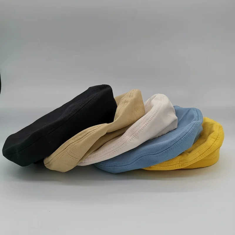 Women Cotton Berets Winter Hats Vintage French Plaid Top Military Cap Painter Hat 2023 Autumn Street Girls Octagonal Beret Caps S2610163XK4