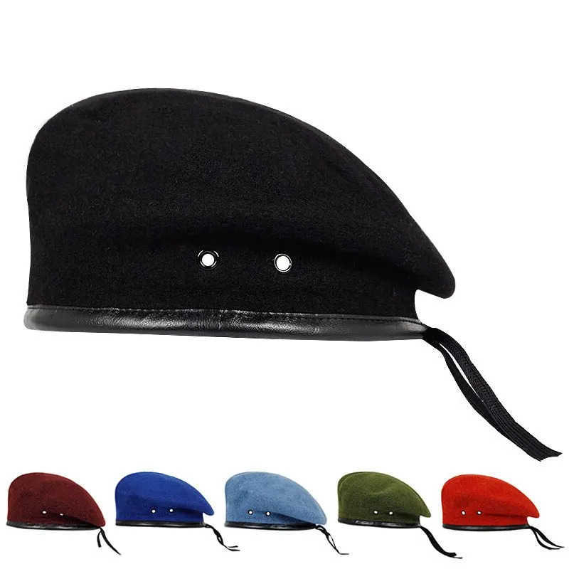 Solid Unisex Color Beret - Autumn Winter Warm Flat Cap for Men Women Painter Hip Hop Style Hat S26101625HC