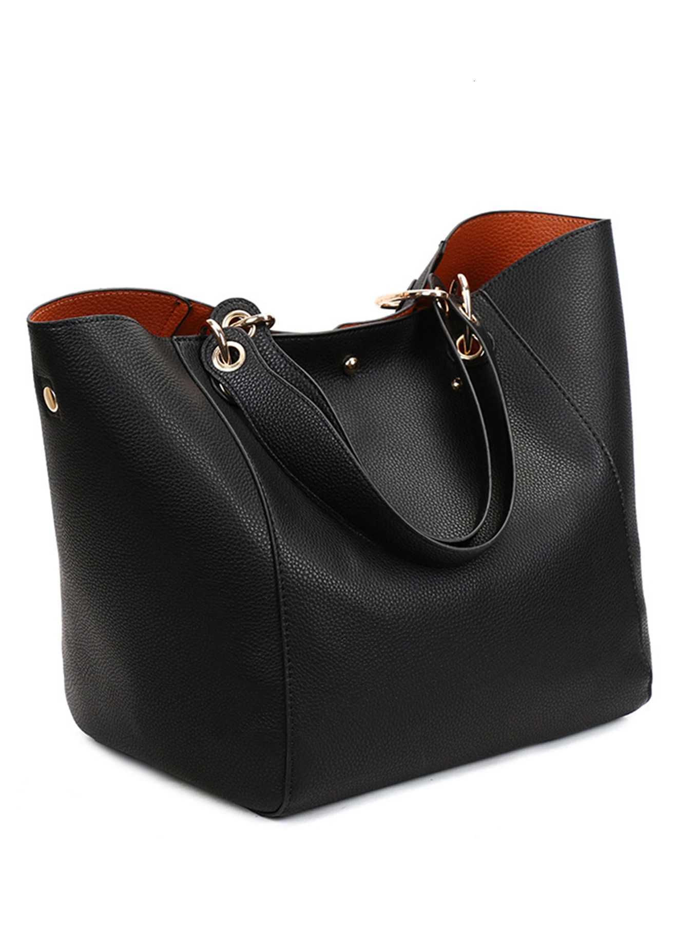 Shoulder Bags Pahajim Handbags for Women Large Tote Bag PU Leather Waterproof Handbags Shoulder Bag Womens Top Handle Bag for Work Shopping Ba X2610