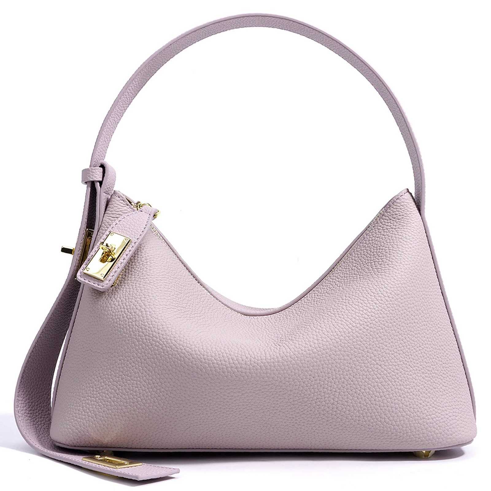 2025 New Spring Togo Leather Women's Shoulder Bag Niche Design Genuine Cowhide Top Hand Bag Crossbody Pillow Bag X261016