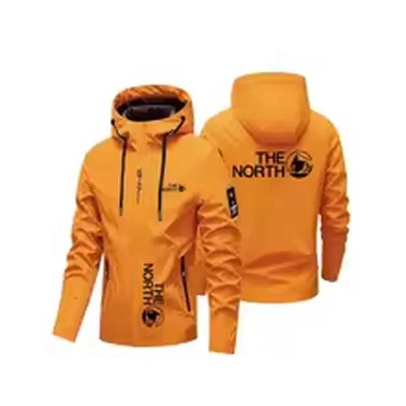 Outdoor Jackets Hoodies Men's Lightweight Windproof Full Zip Hooded Outdoor Hiking Casual Sports CoatT261016