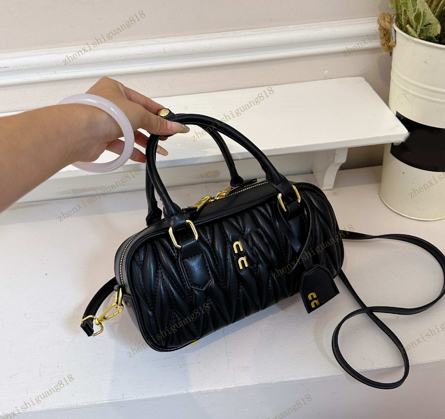 12A High-quality Designer bag Joie Nappa handbagWander shoulder bag women's leather crossbodybag retro motorcycle bagArcadia Matelasse sheepski