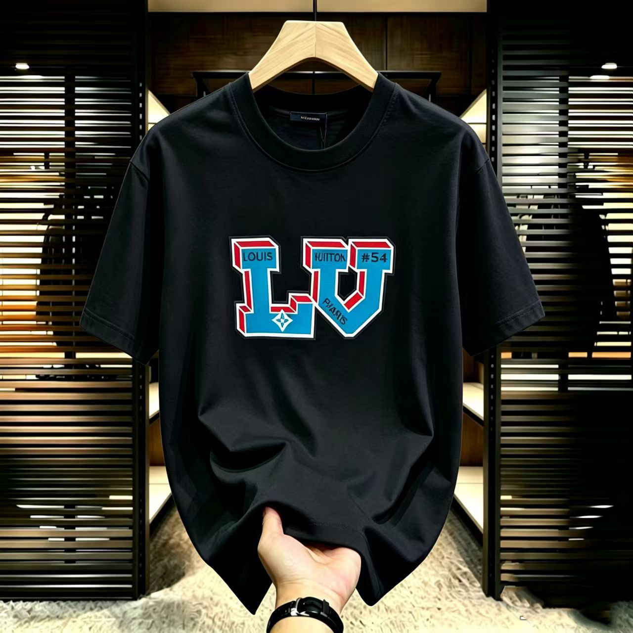 American-style pure cotton letter-printed short-sleeve T-shirt for men - new summer style small and Casual versatile top