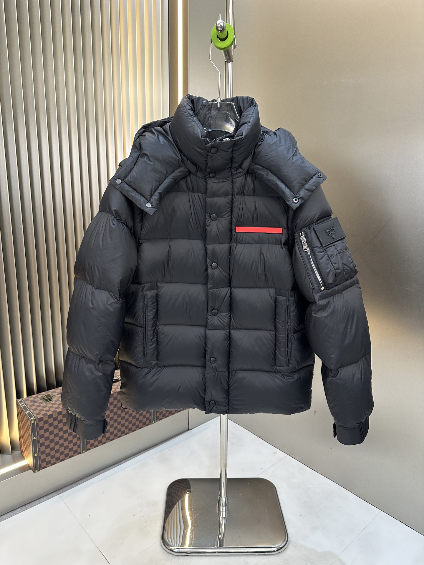 DUYOU Mens Puffer Jacket Down Jacket Unisex Puffer Coat Designer Jackets Warm Parka White duck down filling Winter Thick Fluffy Outerwear with Hood