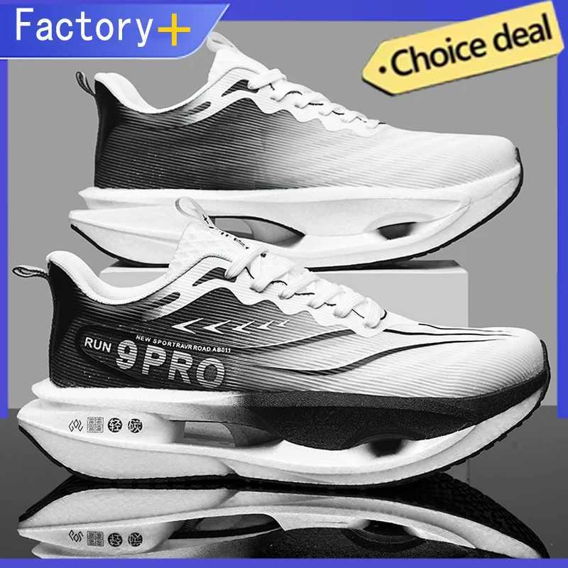 Casual Shoes Comfortable Casual Walking Sneakers For Men Marathon Carbon Board Running Shoes Women Basketball Sport Men's Sneakers Breathable H