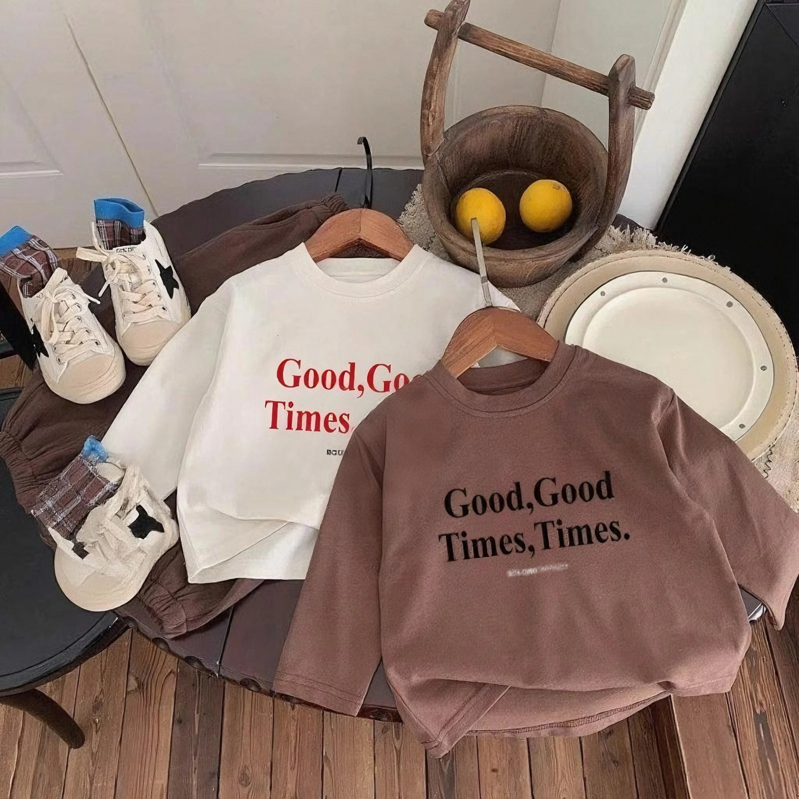 Print Letters Children's Clothes Long Sleeve T-shirt Spring Autumn Casual Kids Bottoming Shirt Crewneck Blouse Toddler Costume261016