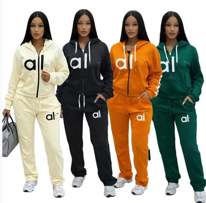 Chrismas Gift All of stylish women's designer letter casual street youth hoodies +sweatpants luxurys wide leg two-piece set Two piece pants set
