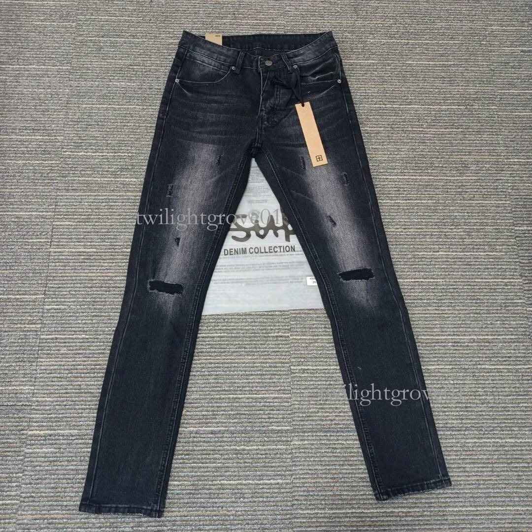 ksubi Jeans Brand Fashion Trend Kusbi Designer ksubi Mens Skinny Denim Pant Distressed Ripped Biker Black Jean fashion men pants Slim Fit ksubi jean
