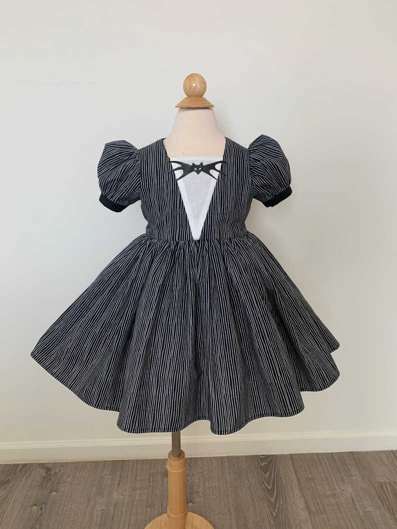 and Jack sally Costume Dress Kids Girls MHalloween Party Family dress Jack nightmare before christmas costume Halloween costume S261016LO3V