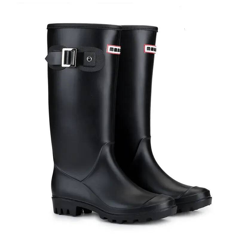 Men Boots Designer Rain Women's Boots Shoe Snow Rubber High Boot Breathable short Black Light Shoes Fashion Autumn Winter Wellies Ankle i1