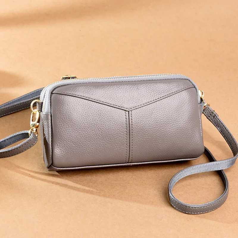 Totes 100% Genuine Leather Women Handbag High Quality Cowhide Female Shoulder Bag Luxury Brand Ladies Crossbody Bags New Fashion purse X261016