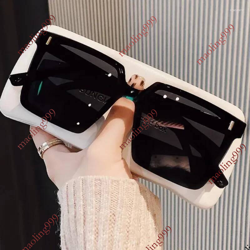 Sunglasses Square Women Designer Luxury Cat Eye Sun Glasses Female Classic Vintage Eyewear Shades UV400