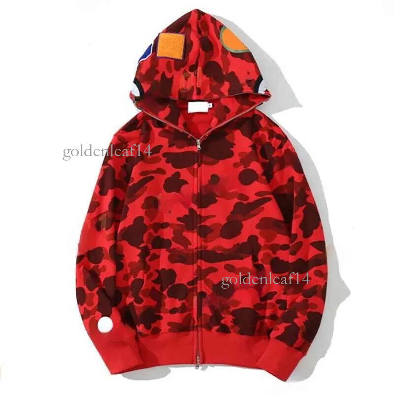 bathing App jacket Mens Designer Bathing Ape Hoodie Jacket Full Zip Up Jackets Men Women Sweetwear Camouflage Pattern Hoodie Sweatshirts For Male ap