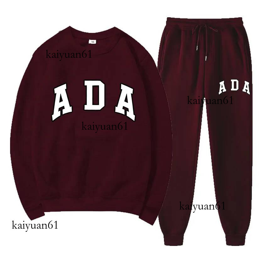 Adahoodie Luxury womens clothing designer aritzia Hoodie Letter Print Hoodie Pants Set Fleece Lined Casual Sweatshirt 2 Piece Outfit Loose Fit cb3