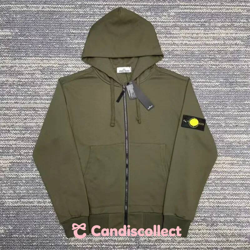 stone Men's Clothing Mens Designer Spring Outdoor Windbreaker Sportswear Compass Pattern Armband Sweatshirt Wind Breaker Hoodies Zip Up Jacket