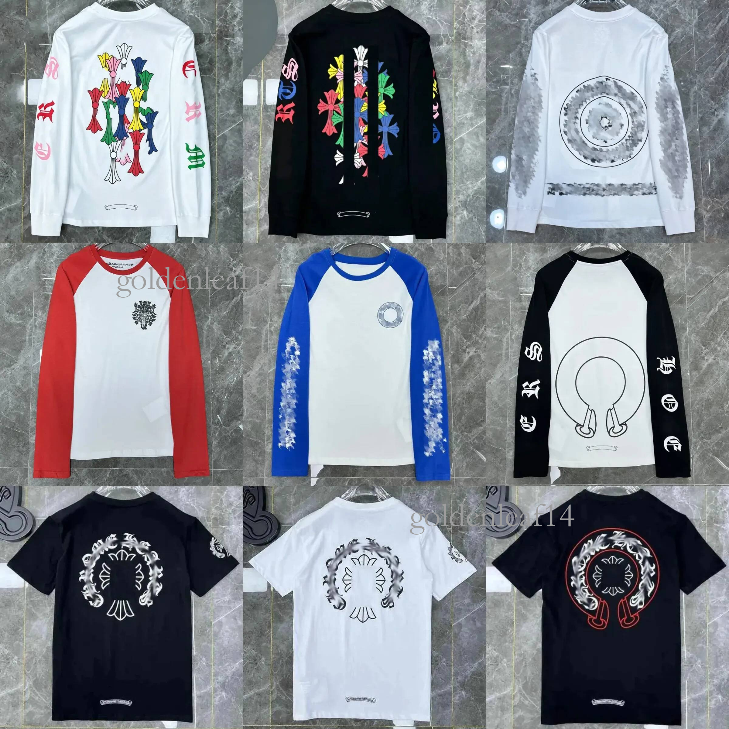 Chrome Long Sleeve Shirt Pullover Long Sleeved Cross Sanskrit T Shirts Sanskrit Printed Graphic Tees Designer Mens Shirts Sweatshirts Chromelies Lon