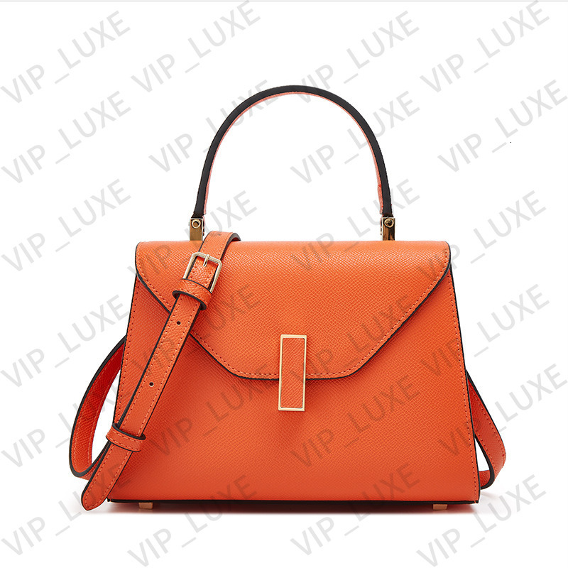 Top Fashion Minimalist Style Designer Bag Master Quality Valextra Bag Autumn Handbag Winter Luxury Genuine Leather Shoulder Bag Wallet Makeup Bag Ba