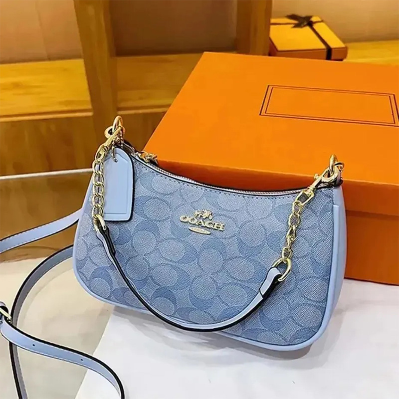shoulder bag handbag High Qualit Designer bag Luxury Shoulder Bag Charm Genuine Leather Small 26cm Denim Bag Cross Body Purses Designer Woman Handba