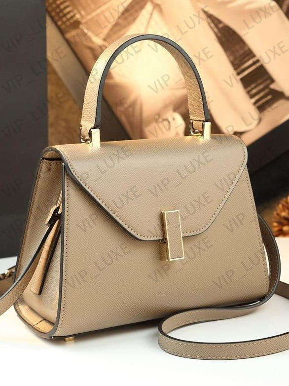 Top Fashion Minimalist Style Designer Bag Master Quality Valextra Bag Autumn Handbag Winter Luxury Genuine Leather Shoulder Bag Wallet Makeup Bag Ba