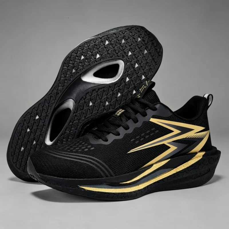 Casual Shoes Sports Running Shoes Men Casual Marathon Carbon Board Shock-Absorbing Lightweight Women's Comfortable Athletic Walking Sneakers H2