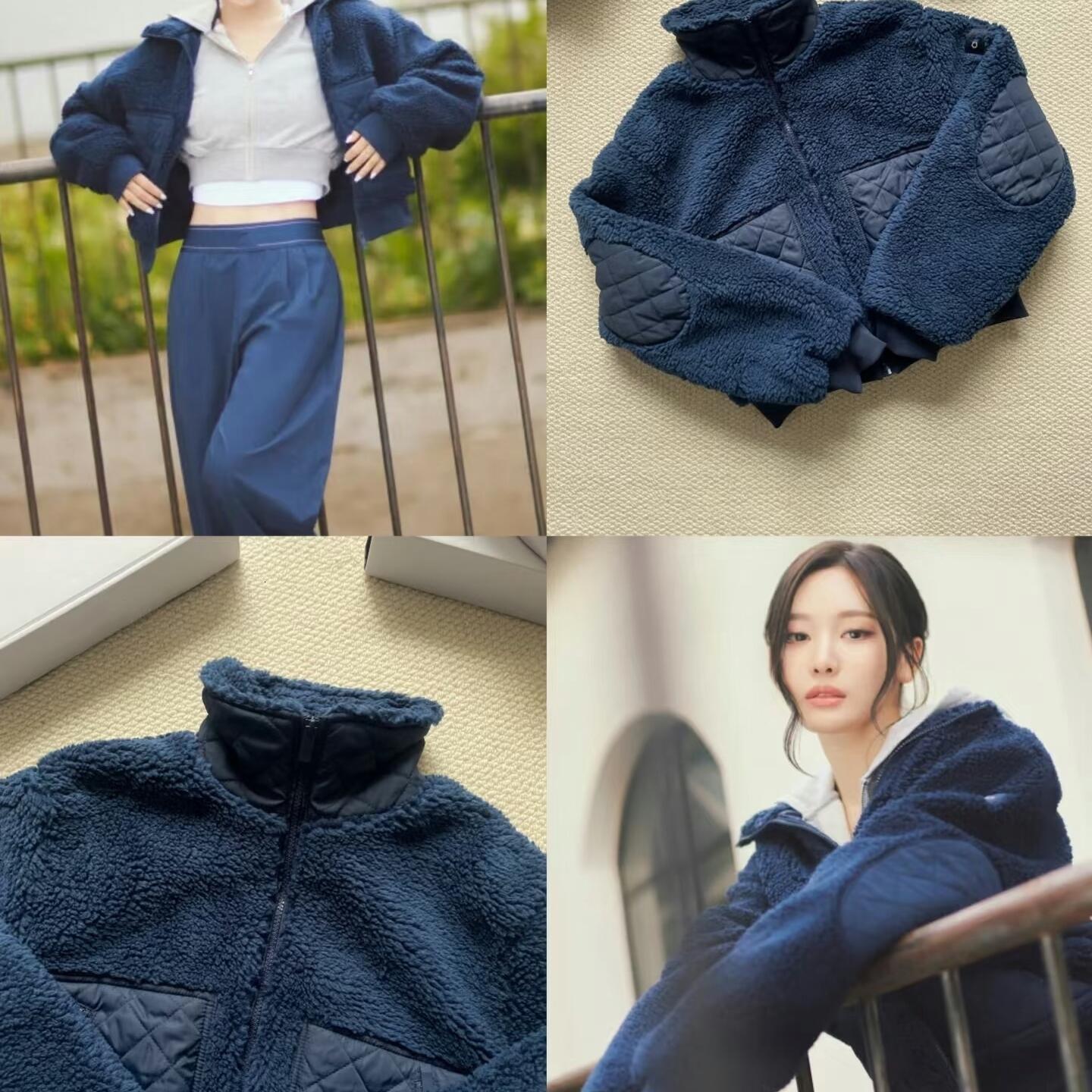 alone jacket Women Yoga Jacket Womens Workout Sports gym Coat Fitness Jackets Sports Quick Dry Activewear Top Seamless Leggings Stand Collar Sports