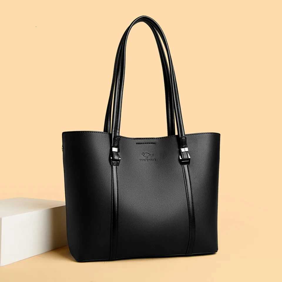 Shoulder Bags Large Capacity Shopping Bag for Daily Commuting Hand Bags Shoulder Bags High Quality Pu Leather Hnadbags Caual Tote Sac H261016