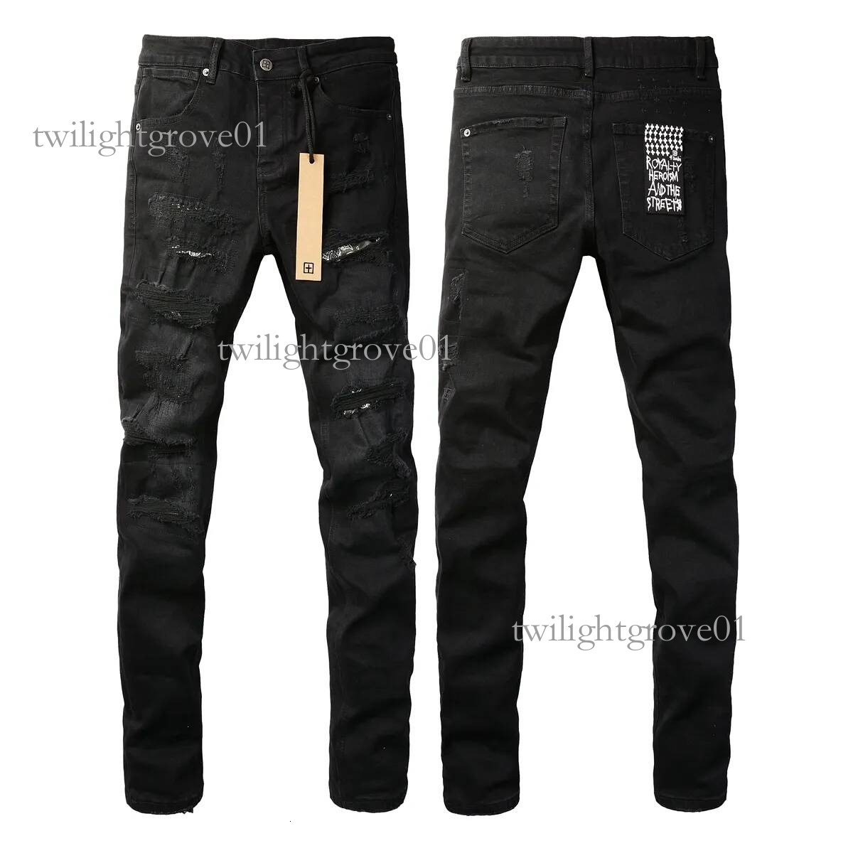 ksubi jeans women designer brand for men women kusbi jeans shorts summer broke high quality jeans embroidery pants jean trousers mens ksubi Jeans 4a