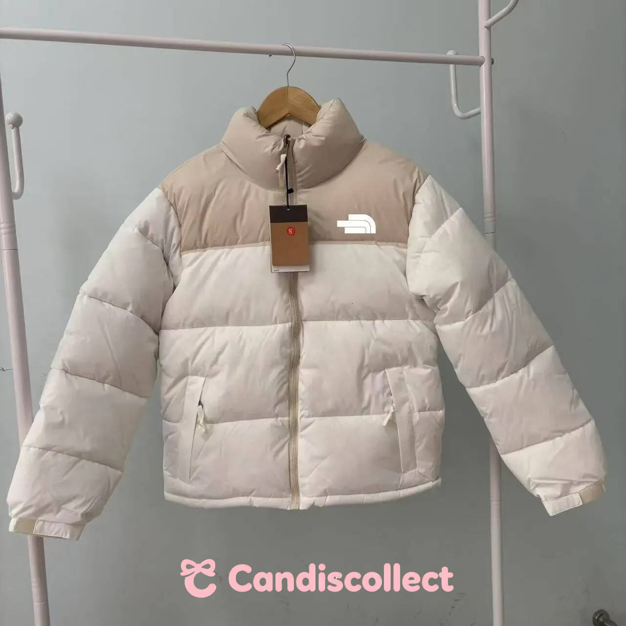 Face jacket Puffer Designer Women Down Jackets Coats Peak Unisex Long Sleeve Zipper 700 Fill Embroidery Hooded Water Repellent Parkas NF ad2