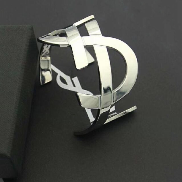 3 colors Y S Luxury Style Letter bracelet 18K Gold Silver Charm Bracelets for Brides - Top Designer Jewelry Accessory Elegant Women Bangle Valentine
