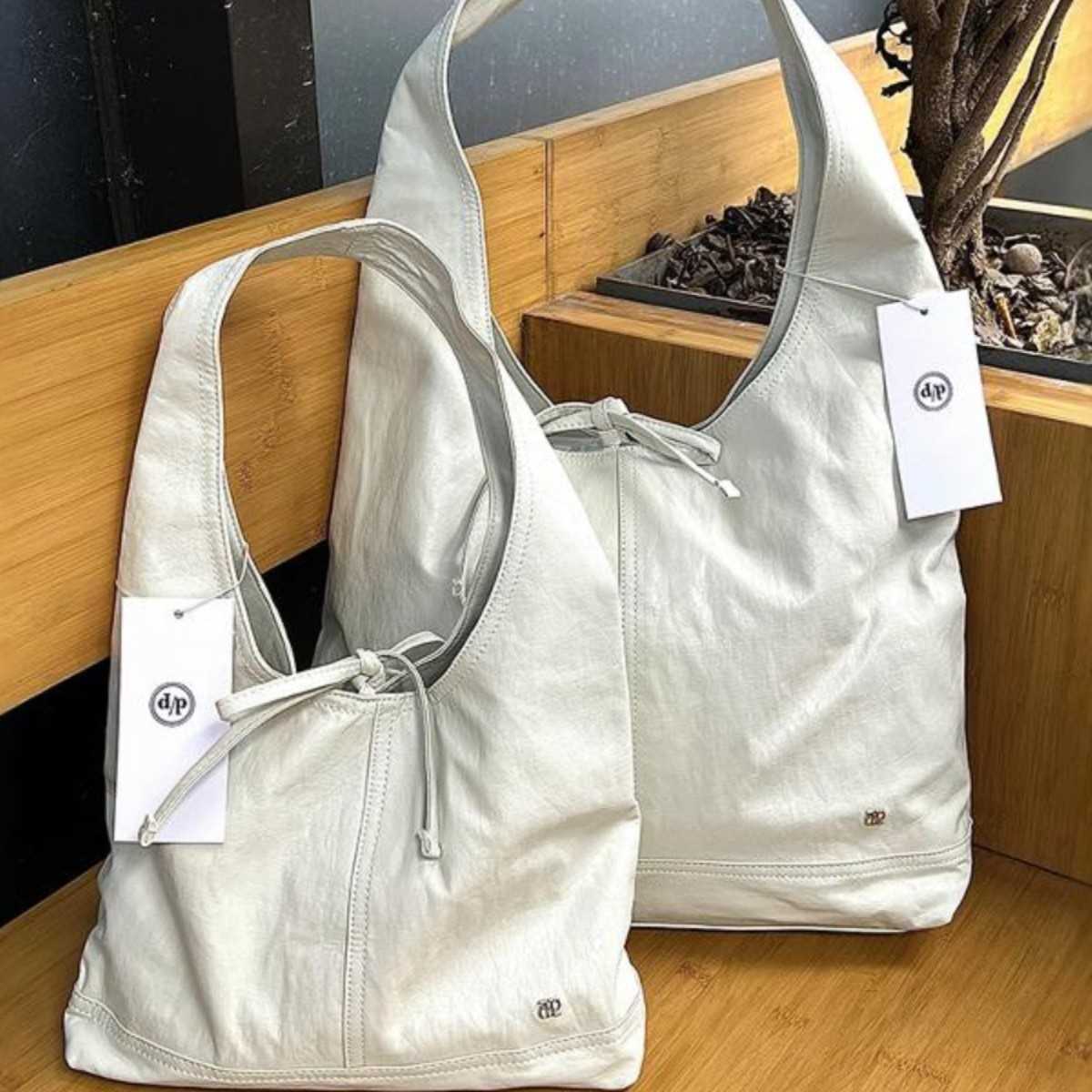 Korean DP French-style bow-tie strap bag summer large-capacity handbag lightweight versatile tote bag French style Q261016