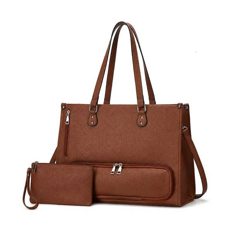 Shoulder Bags Womens Tote Bag 2025 New Large Capacity Handbag Multi-Functional Laptop Work Shoulder Bag and Briefcase H261016