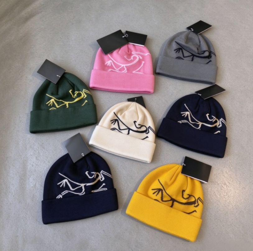 Winter Knit Beanie Hat Unisex Men Women Autumn Winter Soft Warm Solid Color Knitted Cap Outdoor Daily Skullies Beanies Halloween Skull Pattern Knitt