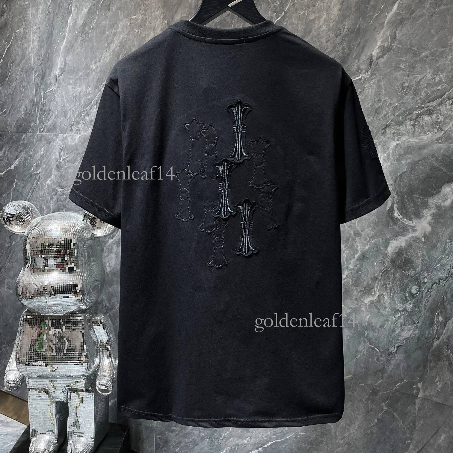Chromelies shirt Mens t shirts Designer Fashion Brand ch Shirt High Quality Brand Short Sleeves T Shirts Casual chrome hoodie 1b3