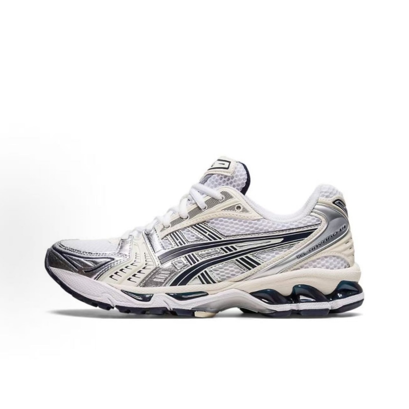 Asics Gel Kayano 14 Unisex High Resilience Sole Sneakers Firm Support Running Shoes Basic Simple Casual Footwear For Outdoor Training Walk