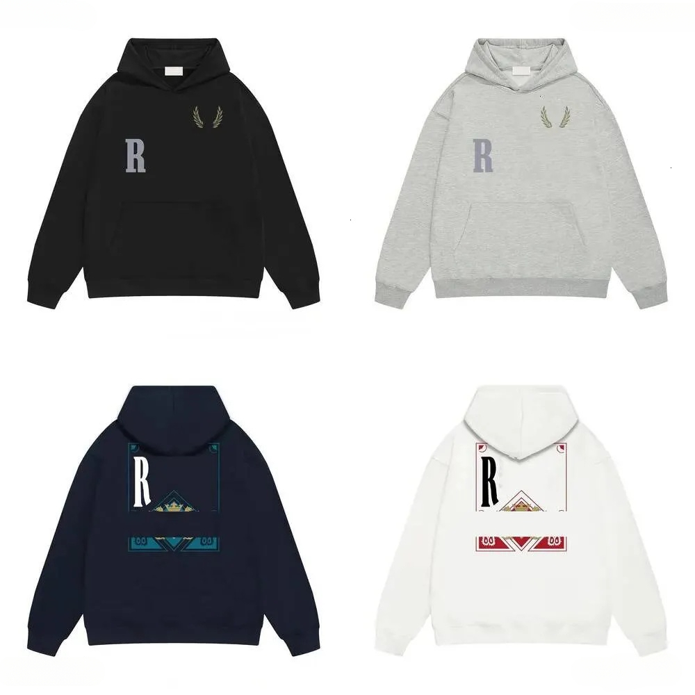 Rhuds Hoodie Designer Hoodie High Street Wear Trendy Brand Long Sleeve Hooded Pullover Oversized Loose Casual Daily Streetwear Top Quality Rhud Hood