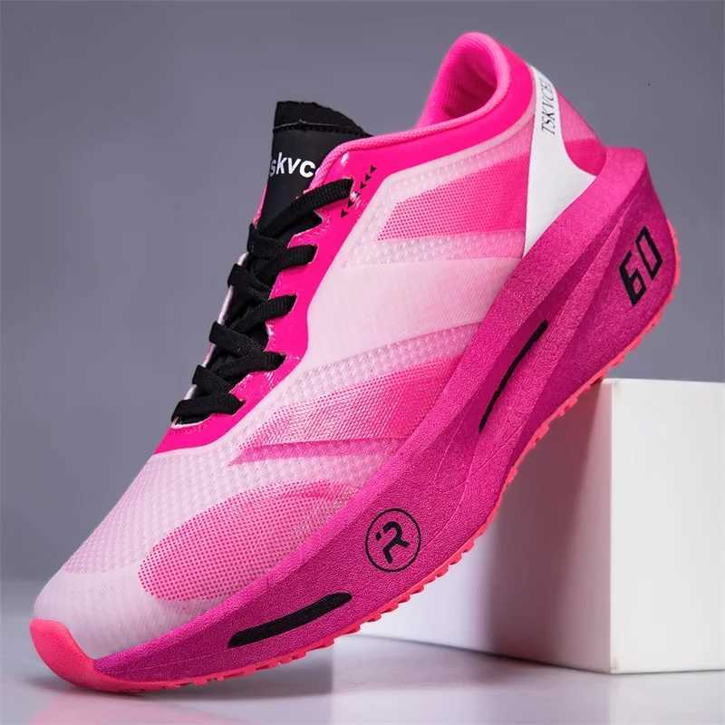 Casual Shoes Men Casual Sports Running Shoes Carbon Board Marathon Training Breathable Women's Jogging Athletic Lightweight Tennis Sneakers H26
