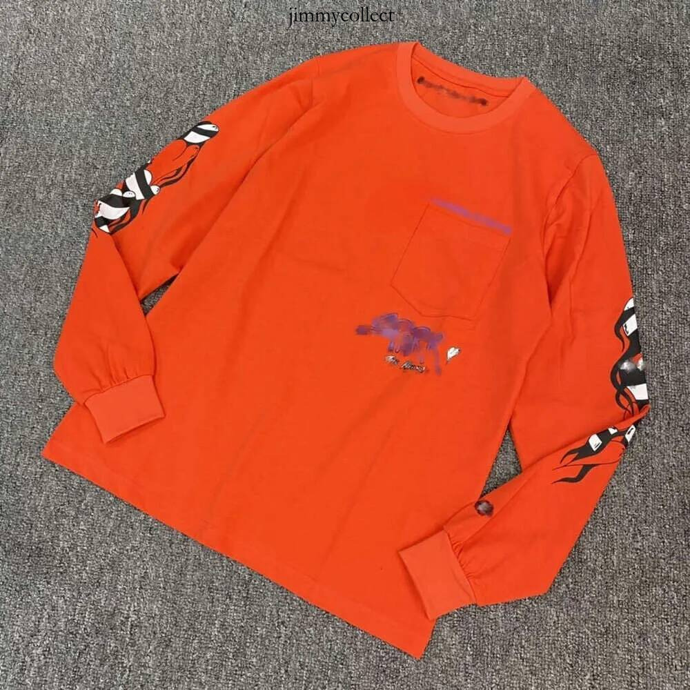 Chrome Designer Hoodie Luxury Brand Quality Graphic Pullover High Street Sweatshirt Casual Trendy Style Short Sleeve Mens Womens Chrome Tops 15e