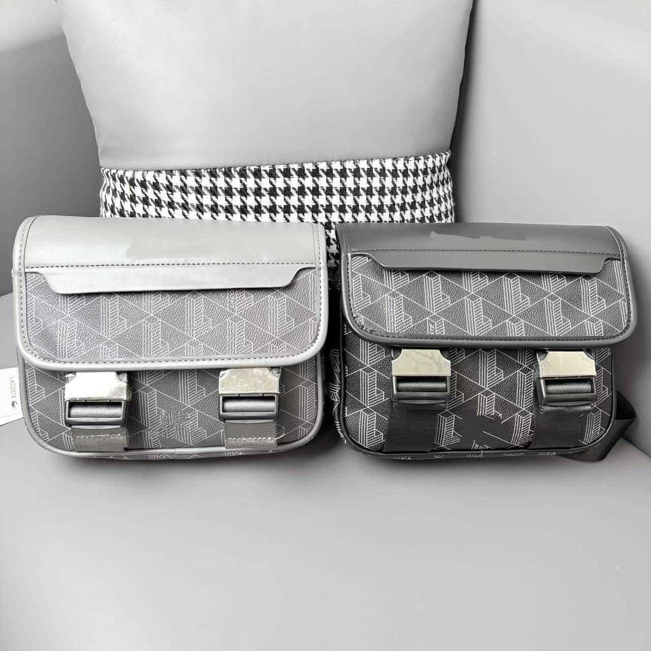 Crossbody Bag Trendy Brand Workwear Waist Bag Casual Backpack Men's Chest Bag Sling Bag Men's Bag Printed Series Messenger Shoulder Bag Q2