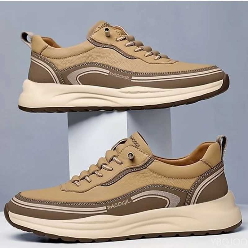 Casual Shoes Large size summer new breathable wear-resistant men's shoes casual comfort sneakers men's fashion versatile thick soled shoes