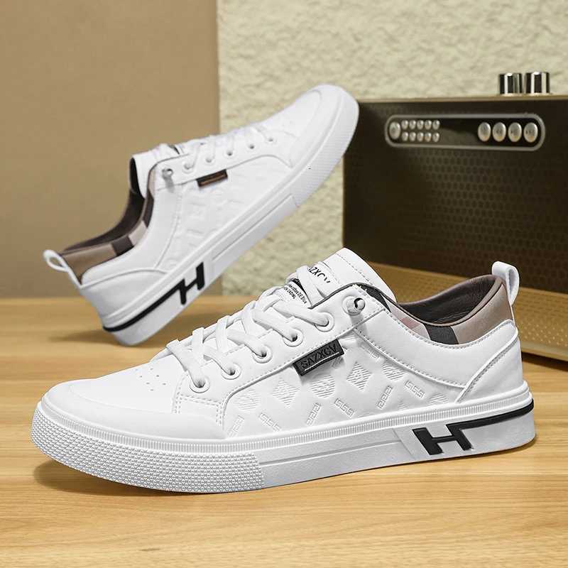 Casual Shoes White Casual Sneakers Men Hot Sale Men's Skateboard Shoes Classic Designer Sneakers For Man Flat Sneakers Non-slip Sports Shoes H2