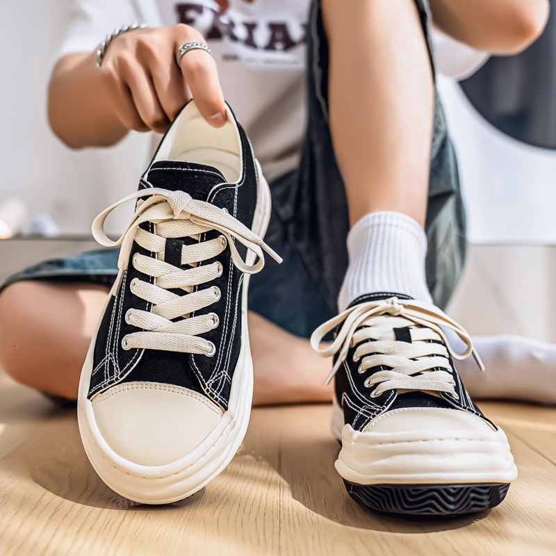 2026 New Low-Top Thick-Soled Height-Increasing Men's Shoes With A Dissolving Sole, Trendy Skate Shoes Hta-7
