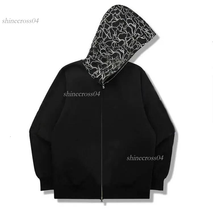 ape hoodie designer Shark hoodies for men mens zipper all camouflage Microfiber jacket hoodie women sweater long sleeved womens bathing App coat 18b
