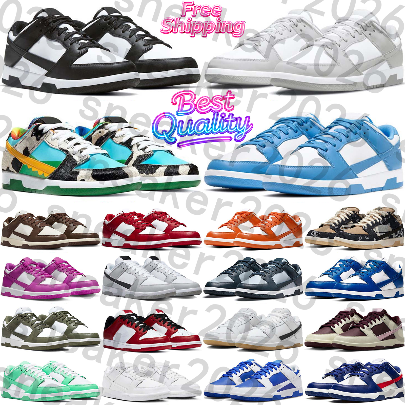 Livraison gratuite avec boîte Designer basket baskets chaussures de course formateurs hommes femmes hommes en plein air femmes coureurs de sport