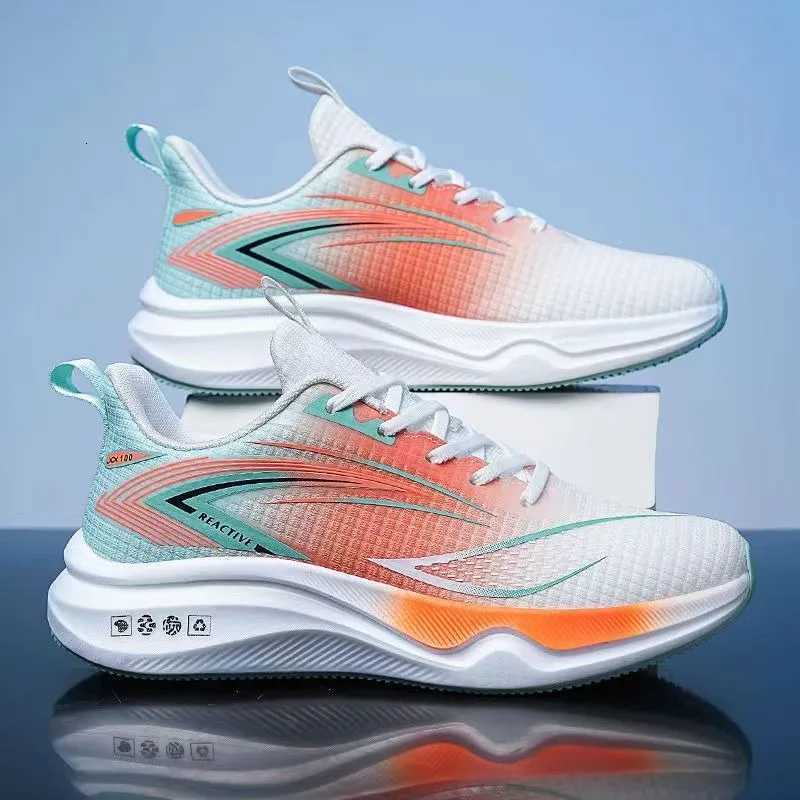 Casual Shoes New Running Shoes Summer New Physical Test Middle School Students Rebound Cushioning Sneakers Men's Shoes Tenis Masculino H261016